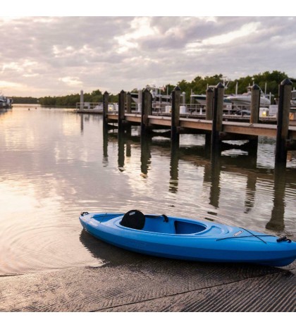 New original Lifetime Pacer 8 ft Kayak (w/Paddle) dragonfly blue/lime green colo