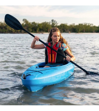 New original Lifetime Pacer 8 ft Kayak (w/Paddle) dragonfly blue/lime green colo