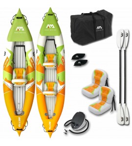 Aqua Marina Inflatable Betta Kayak Canoe Touring Kayak 1er 2er Boat New Set