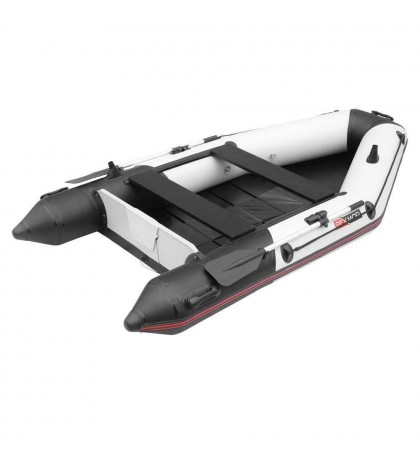 10ft Inflatable Assault Boat 2 Person Fishing Tender Rafting Water Sports Gray