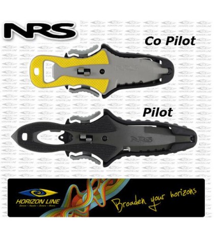 NRS Pilot Kayak Rescue Knife or Copilot co, Whitewater Rafting SES Diving Safety