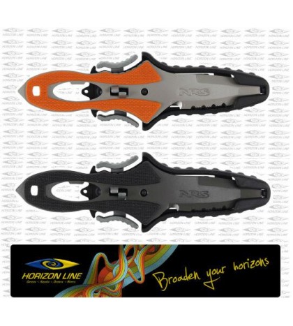 NRS Pilot Kayak Rescue Knife or Copilot co, Whitewater Rafting SES Diving Safety
