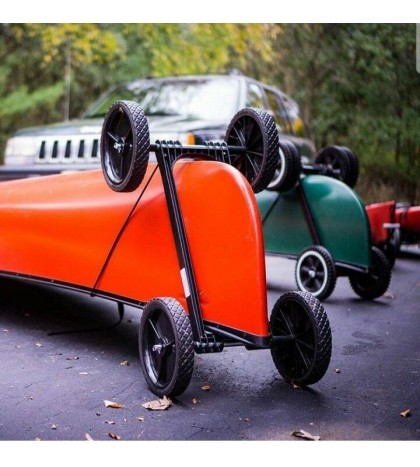 Canoe Cart 4WH  Dolly to Transport Canoe With 4 Wheels  *Made in USA*
