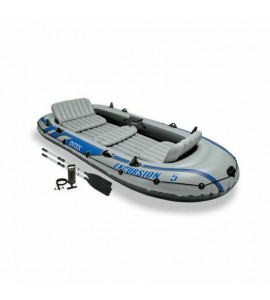 Intex 68325EP Excursion 5 Person Boat Set Intex 68325EP Excursion 5 Person Boat Set