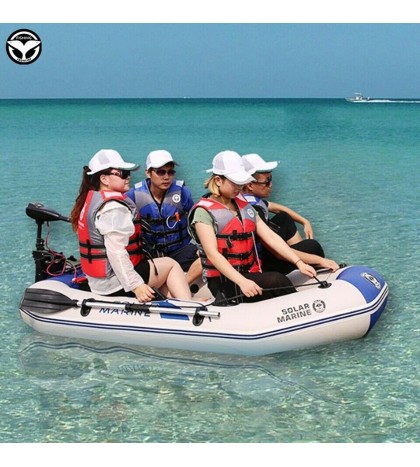 PVC inflatable boat 3 layer inflatable fishing wear-resistant 2-6 Person Kayak