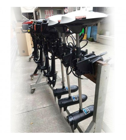 65lbs Heavy Duty Electric Trolling Motor Engine Outboard Motor Boat Engine 12V