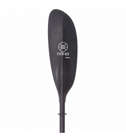 Werner Athena Straight Shaft Carbon Kayak Paddle