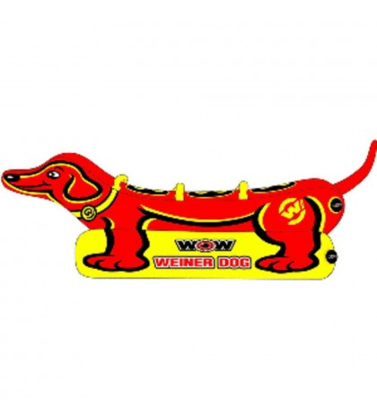 WOW Watersports Weiner Dog 3 Towable - 3 Person