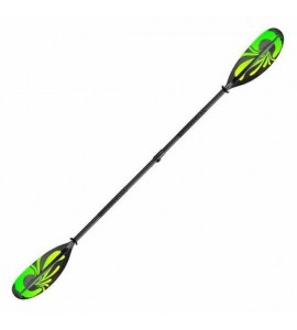 2X TWO Shoreline Marine Propel 85-89in Smooth Pro Carbon Kayak Paddles - Green