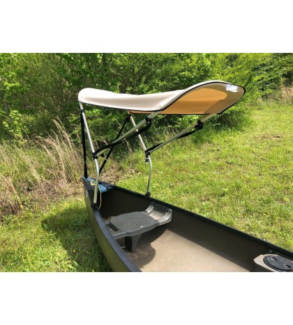 Beige 3' by 5' Canoe / Kayak Sun Shade/Canopy by Cypress Rowe Outfitters