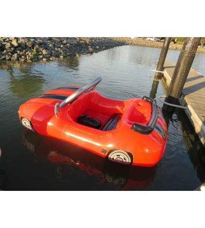 RiffRafts Inflatable Muscle Car Raft Boat