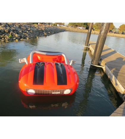 RiffRafts Inflatable Muscle Car Raft Boat