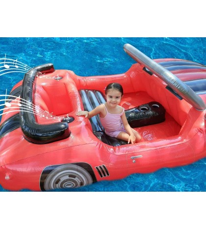 RiffRafts Inflatable Muscle Car Raft Boat