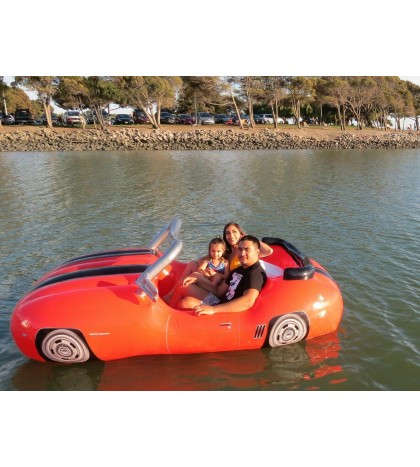 RiffRafts Inflatable Muscle Car Raft Boat