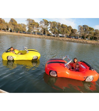 RiffRafts Inflatable Muscle Car Raft Boat
