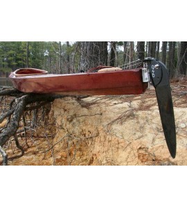 KAYAK RUDDER, ULTRALIGHT CARBON FIBER, FOILED BLADE, ONNO p-41 KAYAK RUDDER, ULTRALIGHT CARBON FIBER, FOILED BLADE, ONNO p-41