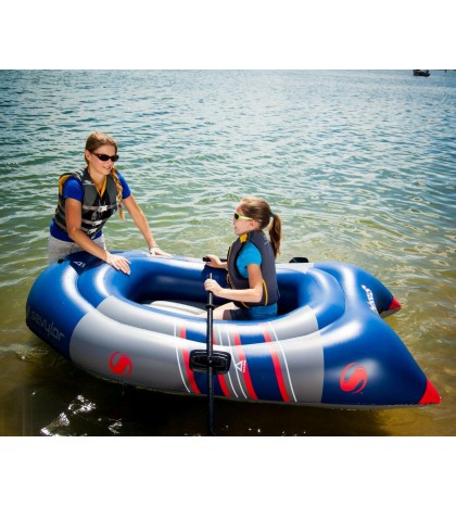 NEW SEVYLOR Colossus 2 Person Inflatable 14 Guage PVC Boat Raft w/ Oars