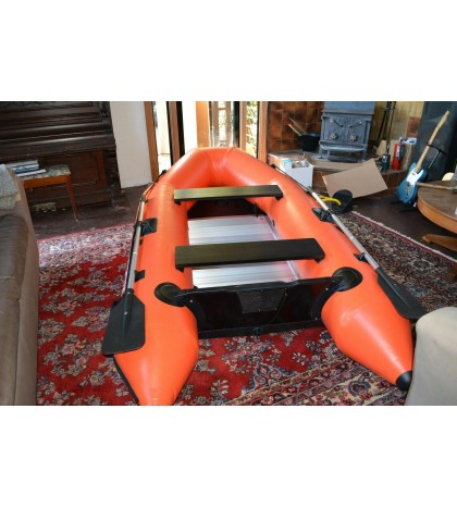 Inflatable Boat- super high quality  NEW IN BOX  3 -4 person fit easy