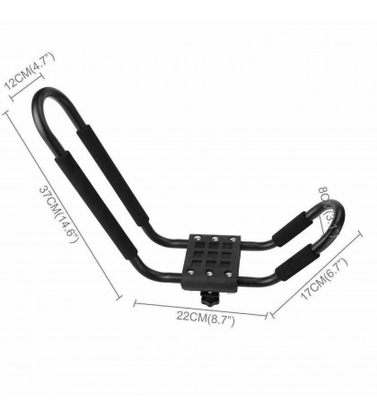 6 pairs Kayak Roof Rack Canoe Boat Car SUV Truck Top Mount Carrier J Cross bar