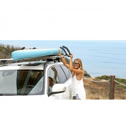 Lockrack Single Stand Up X Paddle Board Watercraft SUP Locking Carrier Rack Set