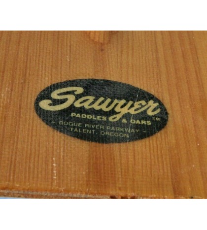Vintage Sawyer Wood And Fiberglass Canoe Paddle. Lightly Used Condition.