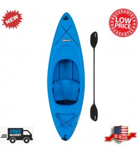 8ft. Pacer 80 Sit-In Kayak w/ Paddle - Blue - Brand New