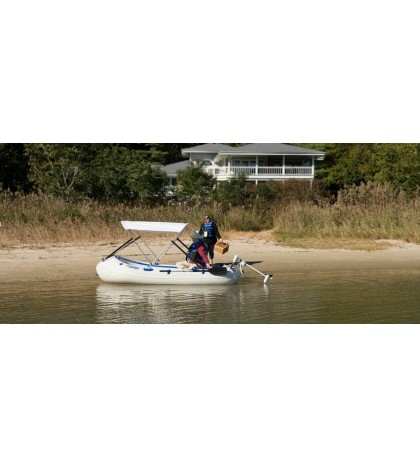 Sea Eagle SE9 Watersnake Motor Canopy Package Inflatable Runabout Boat Tender