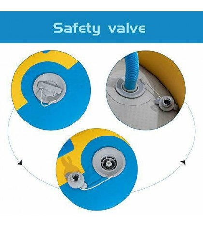 Kayak|Emergency Boat| 1-2-Person Inflatable Kayak Set with Aluminum Oars and Hi