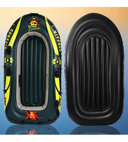 Inflatable Boat Set for 3 Person - Inflatable Raft Boat Set with Pump and Oars