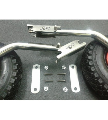 Stainless Steel Transom Wheels for Motor Boats