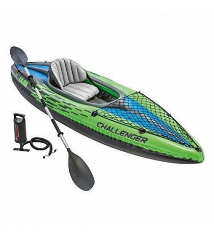 Intex Challenger Kayak Inflatable Set with Aluminum Oars
