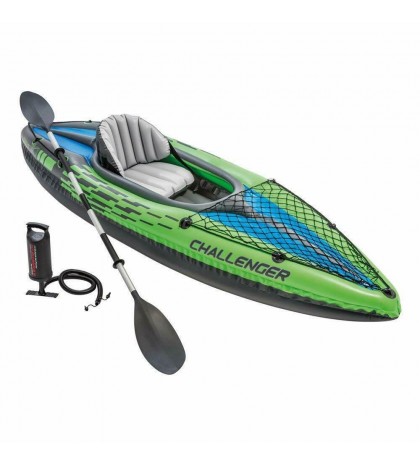 Intex Challenger Kayak Inflatable Set with Aluminum Oars