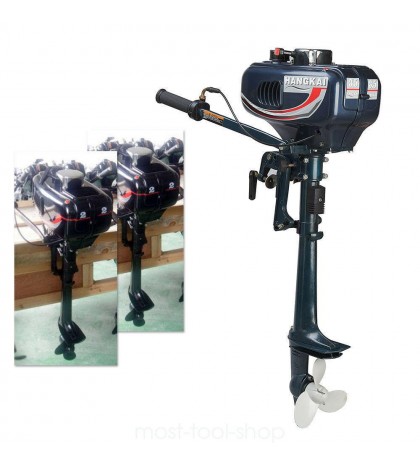 3.5/4/6.5/6.5/7hp Outboard Motor 2/4-Stroke Inflatable Fishing Boat Engine motor