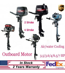 2/4 Stroke 3.5/3.6/4/6.5/7 HP Outboard Motor Boat Engine with Air/water Cooling