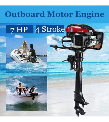 2/4 Stroke 3.5/3.6/4/6.5/7HP Outboard Motor Boat Engine Air/water Cooling CDI US