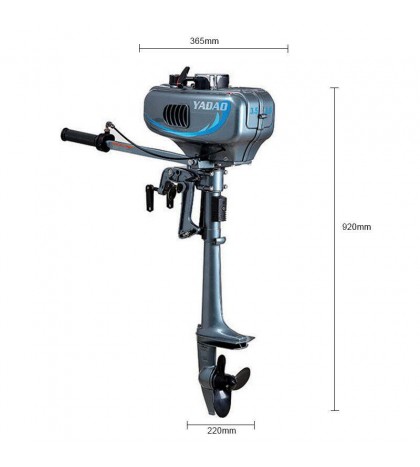 2 /4 Stroke 3.5/3.6/4/6.5/7 HP Outboard Motor Boat Engine Air/water Cooling CDI