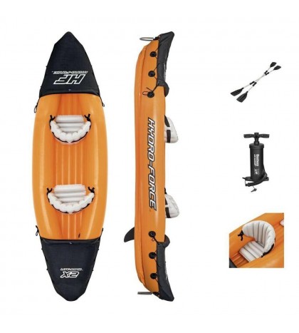 New 2 person Sporting Fishing Rowing Kayak Boat Inflatable Portable Sea River