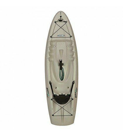 Lifetime Hydros Angler Kayak with Paddle, Sandstone, 101
