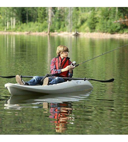 Lifetime Hydros Angler Kayak with Paddle, Sandstone, 101