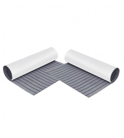 2x EVA Boat Decking Sheet Self-Adhesive Sea Deck Marine Yacht RV Flooring Pad