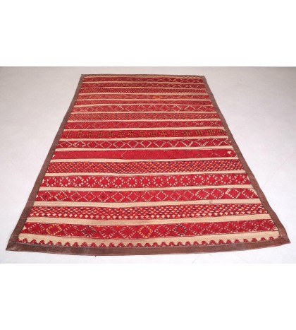 Morrocan Hassira mat 5.9 FT X 9.6 FT