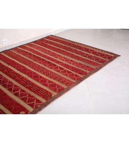 Morrocan Hassira mat 5.9 FT X 9.6 FT