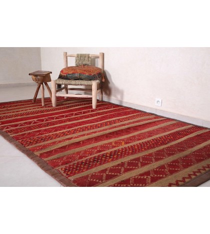 Morrocan Hassira mat 5.9 FT X 9.6 FT