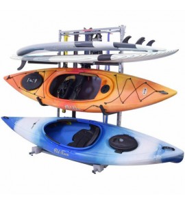 Malone FS Rack 2 Kayak, 2 SUP, 6 Ski Storage Rack