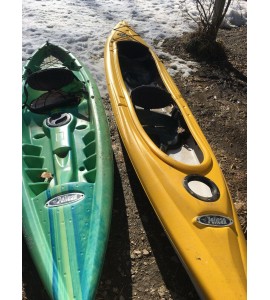 2 Pelican Kayaks