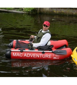 Inflatable 0.7mm PVC Floating Fly Fishing Wader River Raft Belly Boat Raft NEW