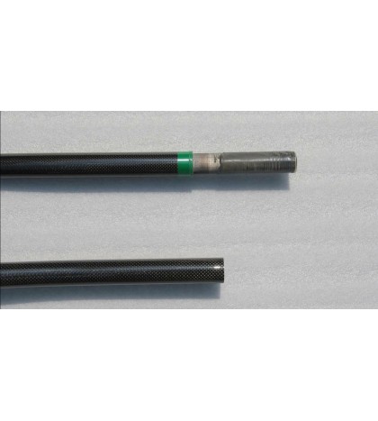 ZJ High Performance Full Carbon Fiber WhiteWater Paddle In Cranked Carbon Shaft