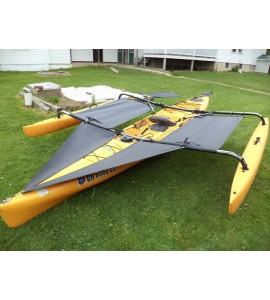 Hobie Adventure TANDEM Trampoline & splash shield Black fits 2014 & down Hobie Adventure TANDEM Trampoline & splash shield Black fits 2014 & down