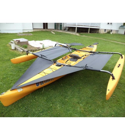 Hobie  Adventure TANDEM Trampoline & splash shield  Black fits  2014 & down