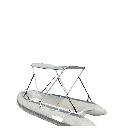 2-Bow Portable Bimini Top Cover Sun Canopy Suit  7.5 to 11foot Inflatable Boat